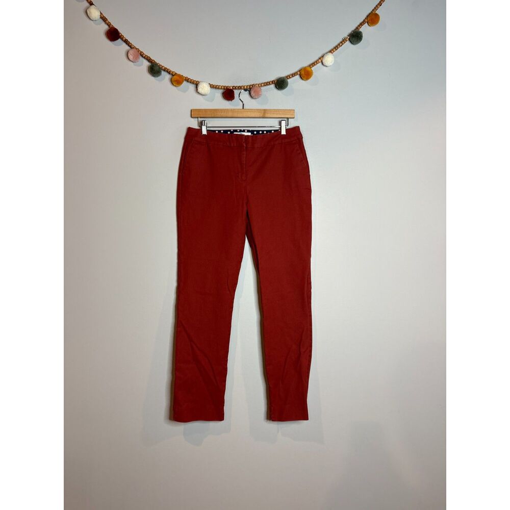 Boden burgundy rust dress pants
